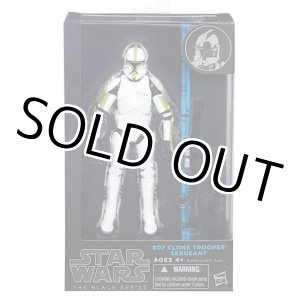 画像: 2014 Black Series 6 inch #07 Clone Trooper Sergeant (AOTC) C-8.5/9