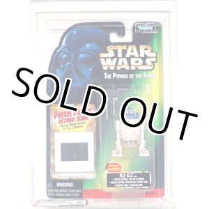 画像: POTF2 FF R2-D2 (w/Pop-Up Scanner) White Slide/BKWDS Figure AFA 85 #12487943