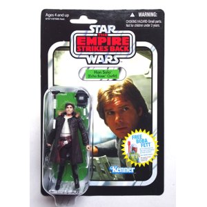 画像: 2010 Vintage Collection VC03 Han Solo (Echo Base Outfit) with Boba Fett Offer C-8.5/9 