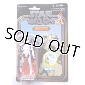 画像: 2010 Vintage Collection VC14 Sandtrooper [with Boba Fett Offer] FOIL Carded variant C-8.5/9