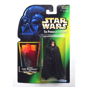 画像: Green Carded with Hologram Luke Skywalker (Jedi Knight) C-8/8.5