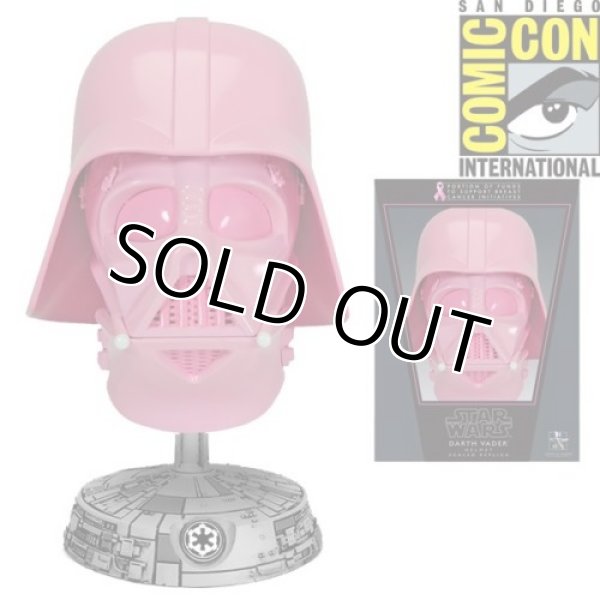 画像1: GENTLE GIANT 2009 SDCC Pink Darth Vader Helmet Scaled Replica C-8.5/9