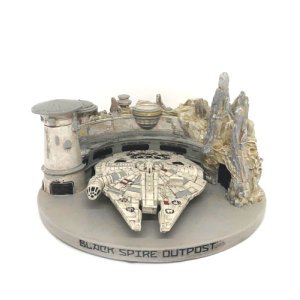 画像: 2021 Disney Park Exclusive Galaxy's Edge Black Spire Outpost Resin Statue