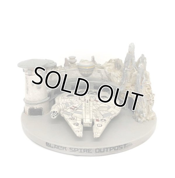画像1: 2021 Disney Park Exclusive Galaxy's Edge Black Spire Outpost Resin Statue