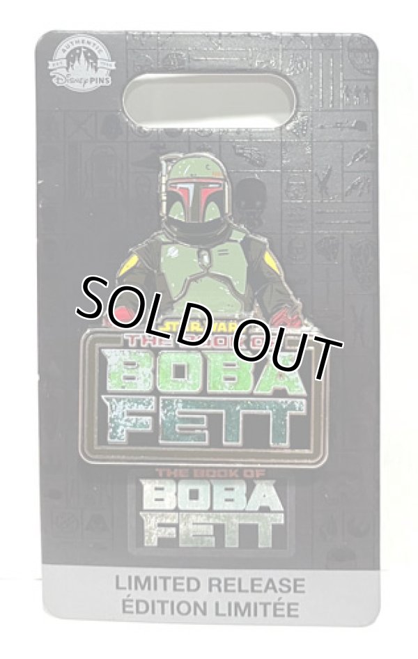 画像1: 2021 Disney Parks Excusive Star Wars BOOK OF BOBA FETT Limited Release Three Pin C-8.5/9