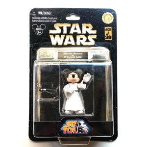 画像: Disney Theme Park Exclusive Star Tours Minnie Mouse as Princess Leia C-7.5/8