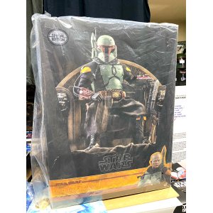 画像: Hot Toys 1/6 TMS056 Boba Fett (Repaint Armor) and Throne Set USED