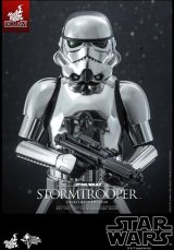 画像: Hot Toys 1/6 MMS615 Star Wars Stormtrooper (Chrome Version) NEW