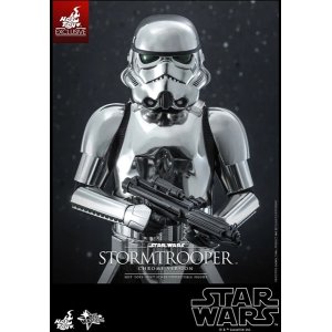 画像: Hot Toys 1/6 MMS615 Star Wars Stormtrooper (Chrome Version) NEW