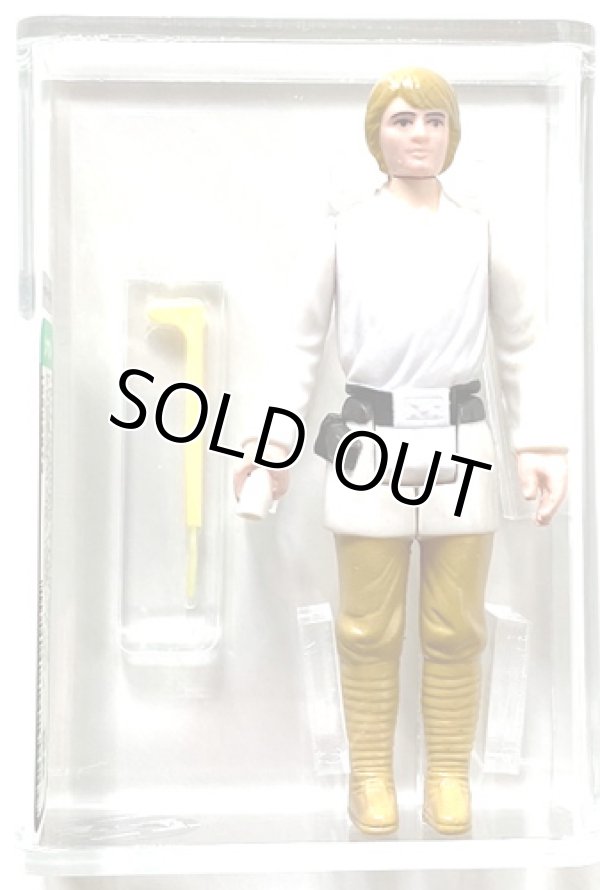 画像1: Kenner Luke Skywalker Brown Hair/Dark Pants AFA 85 #16602879 ARCHIVAL