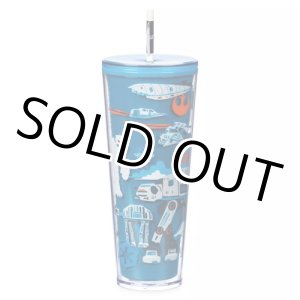 画像: 2024 Star Wars Hoth Starbucks Tumbler with Straw C-8.5/9