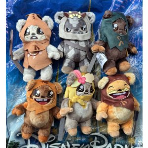 画像: 2024 Star Wars D23 Galaxy’s Edge Ewok Mystery Plush (Set of 6) RARE !!