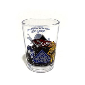 画像: 2013 Tokyo Disneyland Star Tours Exclusive Shot Glass C-8.5/9