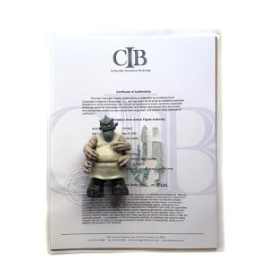 画像: 2002 HASBRO Unproduced Pipe Head Dexter Jettster Prototype (Test Shot) with COA (On Con. BB)
