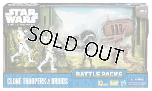 画像1: 2010 The Clone Wars Battle Packs Clone Trooper & Droids C-8.5/9