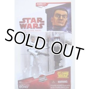画像: 2009 The Clone Wars CW17 Clone Trooper Echo C-8.5/9