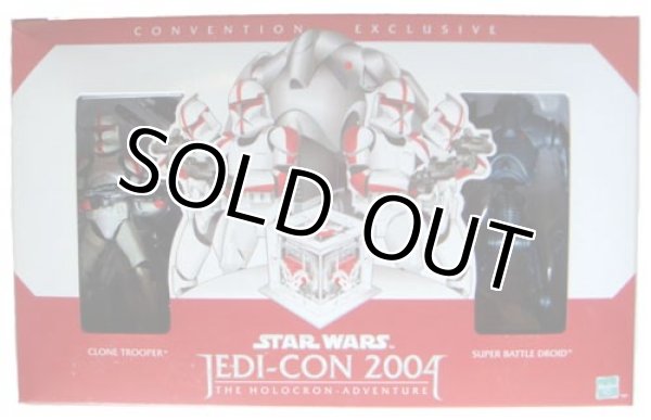 画像1: OTC JEDI-CON 2004 Exclusive Clone Trooper & Super Battle Droid C-8.5/9