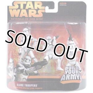 画像: ROTS Deluxe Clone Troopers Bulid Your Army (White Version) C-8.5/9