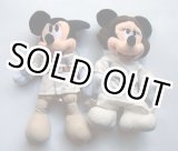 画像: 2009 Disney Theme Park Exclusive Plush Luke Mickey and Leia Minnie Set with Tag C-8.5/9