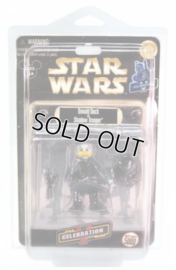画像1: CelebrationV Exclusive Star Tours Donald Duck as Shadow Trooper with C5 Case C-8.5/9　