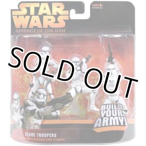 画像: ROTS Deluxe Clone Troopers Bulid Your Army (Red Version) C-8.5/9