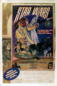 画像: 1978 Original Star Wars Poster Style D 20th Century Fox Records Promo