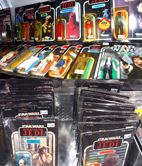 画像: Vintage Kenner Card & Loose Figures