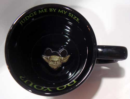 画像: 2010 Disney Yoda Height Requirement Mug C-8.5/9