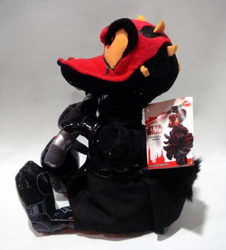 画像: Disney 2012 Weekends Plush 10"Donald Duck as Darth Maul with Tag