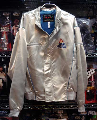 画像: Vintage 1986 Star Tours Jacket (Used/Silver/Size:M) 
