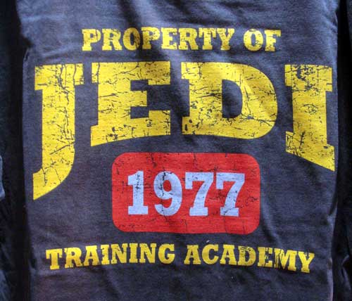 画像: Disney Theme Park Exclusive Property of Jedi 1977 Training Academy T-Shirt (New)