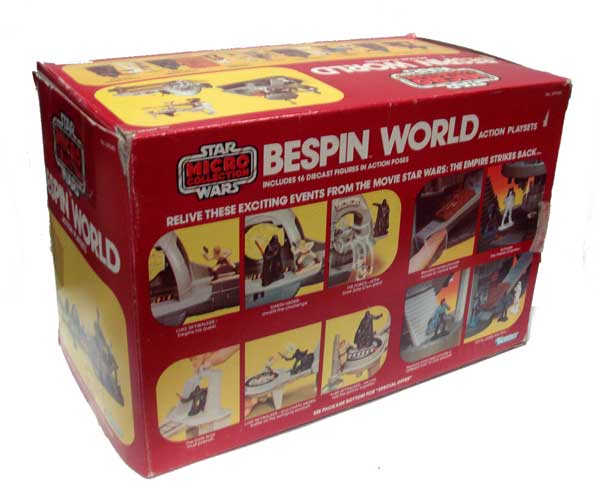 画像: 1980 Kenner Micro Collection Bespin World C-8.5/9 Complete (decals unapplied/with C-7.5/8 Box)