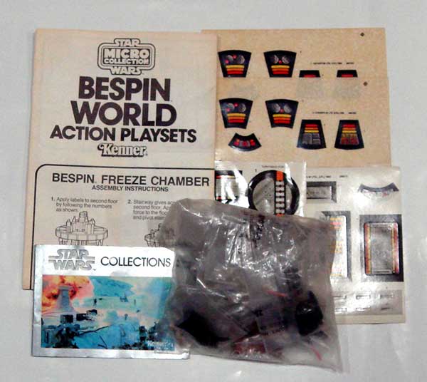 画像: 1980 Kenner Micro Collection Bespin World C-8.5/9 Complete (decals unapplied/with C-7.5/8 Box)