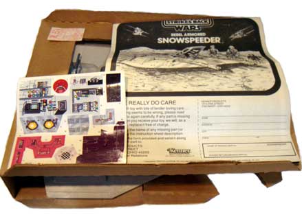 画像: Vintage Kenner Vehicle Snowspeeder [ESB Box] Pink Box MIB C-7.5/8 (decals unapplied)