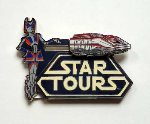 画像1: 2011 Disney Theme Park Exclusive Star Tours Magnet C-8.5/9