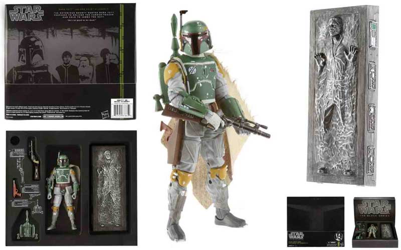 画像: 2013 SDCC Exclusive Black Series 6 inch Boba Fett & Han Solo in Carbonite C-8.5/9