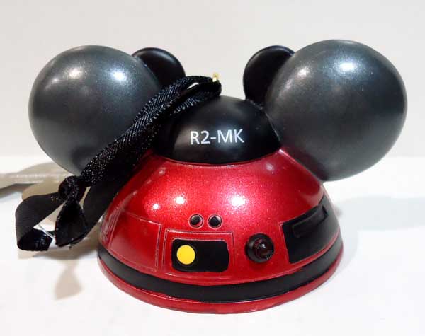 画像: 2013 Disney Theme Park Exclusive Ears Ornament - R2-MK - Light Up Ornament C-8.5/9
