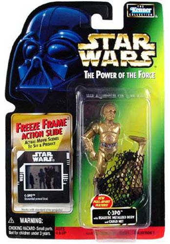 画像1: POTF2 Freeze Frame C-3PO with Realistic Metalized Body C-8.5/9