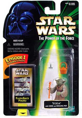 画像1: POTF2 Flashback Photos Yoda with Cane and Boiling Pod C-8.5/9