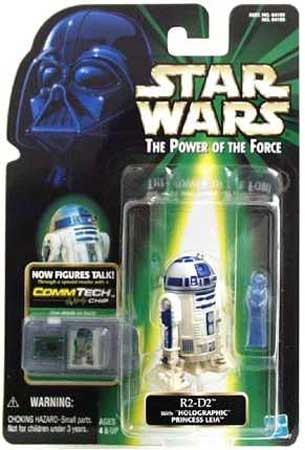 画像1: POTF2 Commtech Chip R2-D2 with Holographic Princess Leia C-8/8.5