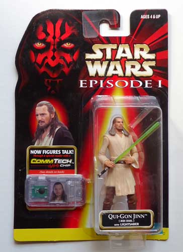 画像1: EP1  Carded Qui-Gon Jinn (Jedi Duel) C-8.5/9