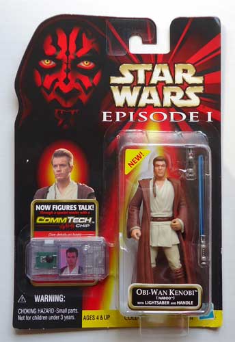 画像1: EP1  Carded Obi-Wan Kenobi (Naboo) C-8.5/9