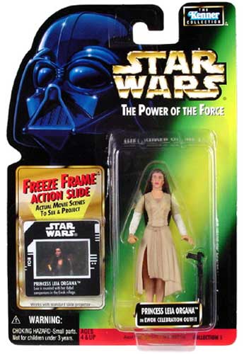 画像1: POTF2 Freeze Frame Princess Leia Organa Ewok Celebration C-8.5/9