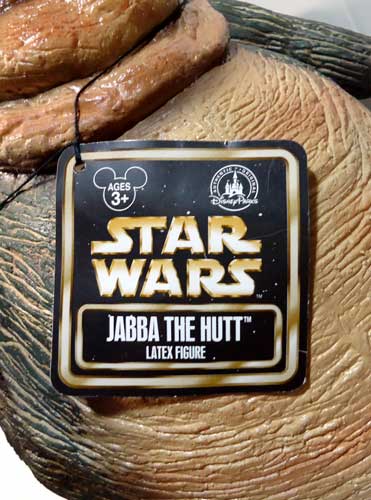 画像: 2014 Disney Theme Park Exclusive Jabba the Hutt Latex Figure C-8.5/9
