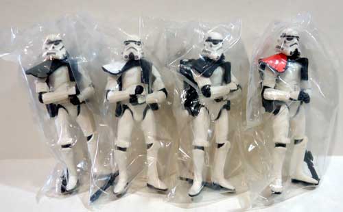 画像: SAGA Mail-Away Exclusive Star Wars Troop Builders III Sandtroopers 4-Pack C-8.5/9　