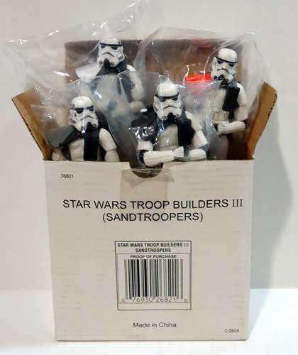 画像1: SAGA Mail-Away Exclusive Star Wars Troop Builders III Sandtroopers 4-Pack C-8.5/9　