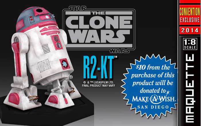画像: GENTLE GIANT SDCC 2014 Exclusive Clone Wars R2-KT 1/8 Scale C-8.5/9