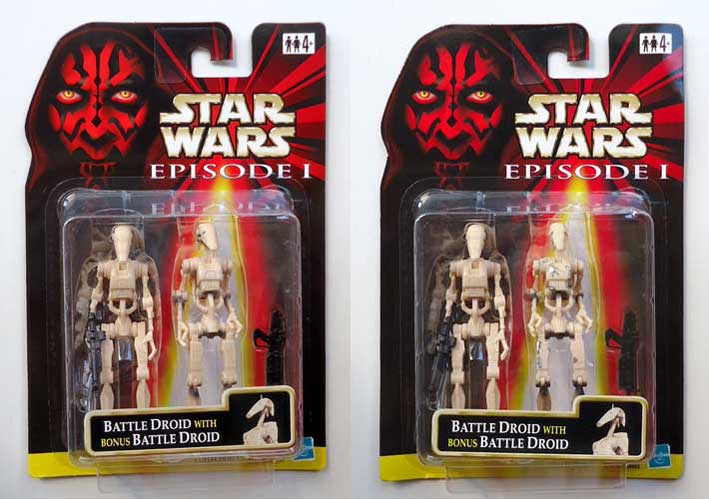 画像: EP1  Carded Bonus Battle Droid 2-Pack Battle Droid (Set of 4) C-8.5/9