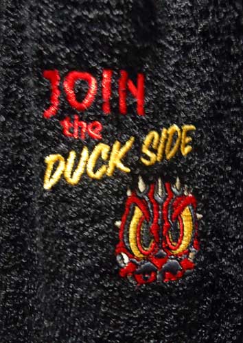 画像: Disney Theme Park Exclusive "Join the Duck Side" Robe (New)