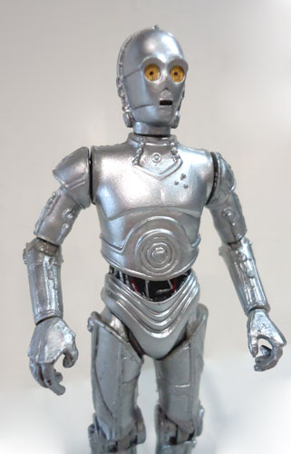 画像: 2008 Legacy Collection Droid Factory U-3PO Silver (Build A Droid) C-8.5/9